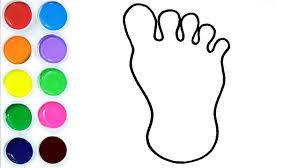 Dibujos faciles para dibujar, colorear o imprimir. Dibuja Y Colorea Un Pie De Arco Iris Dibujos Faciles Para Ninos Learn Colors Funkeep Art Social Useful Stuff Handy Tips