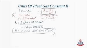 Increasing pressure or temperature raises the kinetic energy of the gas and forces the molecules to interact. Units Of Ideal Gas Constant R And Density Of An Ideal Gas Video Dailymotion