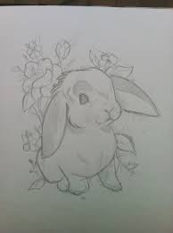 Bunny Tattoo Google Search More Amandamelodymexx Productschets Konijnentekening En Dieren Tekenen