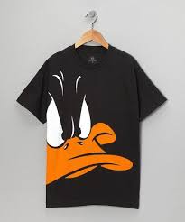 Black Daffy Duck Tee Kids Zulily Camisetas Divertidas Bad Bunny Dibujos Camisetas