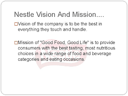From consumer needs into research priorities. What Is The Mission And Vision Of Nestle