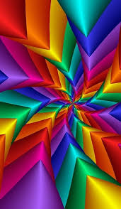 Rainbow Colorful Art Fractal Art World Of Color