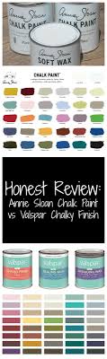 Honest Review Valspar Chalky Finish Vs Annie Sloan Chalk