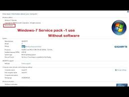 How to install windows 7 service pack 2. How To Install Service Pack 1 Windows 7 Easy Way 100 Working Manas Tech Youtube