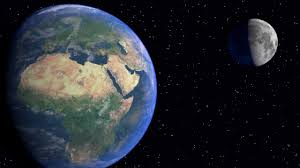 La lune et la terre sont interconnectées. La Terre Et La Lune Blender 3d Youtube