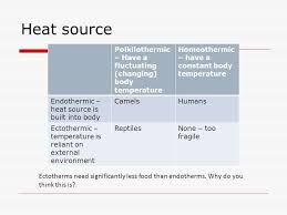 Endotherms, in contrast, do possess the ability to generate their own body heat. Regulating Temperature External Temperature Change Detected By Heat And Cool Receptors On Skin External Temperature May Fluctuate Without Damage Ppt Download