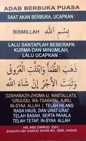 Doa yang benar, shahih dan sesuai sunnah. Do A Buka Puasa Menurut Hadist Shahih
