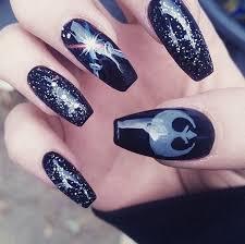Awaken The Force With These 40 Epic Star Wars Nails Star Wars Nails Cute Nails Nails