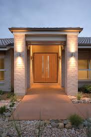 Having a beautifully set of double iron doors that provide style, elegance and classic design to your home only adds to the look of your property as well as the value of your residence. Modern Entrance Double Door Wooden Door Design