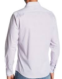 The sleeves are open along the length and the front is structured by cascading sequins. Men Designer Shirts Light Purple Casual Shirt Next Level Couture Free Shipping