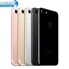 Original Unlock Apple Iphone 7 Quad Core 2gb Ram 32g Rom 128gb 256gb Ios 10 Lte 12 0mp Camera Fingerprint Touch Id Smartphone Iphone Apple Iphone Iphone 7