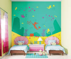 The rich color is having a moment in the interior design world, and for good reason — it's soothing and grounding, and makes a big statement. Kids World Wall Stencils For Your Kids Asian Paints
