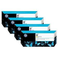 Buy hp 680 original ink advantage cartridge (f6v27aa, black) online at best prices from croma. Hp 81 Dye Ink Cartridges For Designjet 5000 5500 Lexjet Inkjet Printers Media Ink Cartridges And More