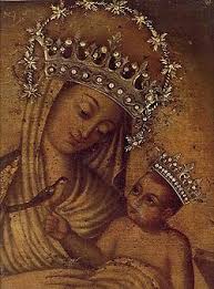 El santo rosario se termina con la salve a la santísima virgen y con este responsorio y oración. El Santo De Hoy Nuestra Senora De Chiquinquira Virgen De Chiquinquira Virgen Morena Imagenes De La Virgen