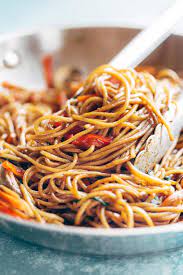 Cook and stir until thickened and bubbly. 15 Minute Lo Mein Recipe Pinch Of Yum