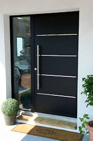 20 Black Front Door Designs For An Elegant Looking Living Space Contemporary Front Doors Doors Interior Modern Entrance Door Design