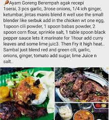 Nasi lemak nasi lemak tanglin. Resepi Nasi Lemak Pandan Ayam Berempah Inibaruresepi Gobitage Com