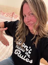 Had the most fun doing this Australian podcast and I got a great T-shirt  from them with the number one rule I live by which is “DON'T FOLLOW THE  RULES”. 🥰 |