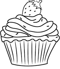 Coloring pages, black and white cute kawaii hand drawn cupcake doodles, lettering cupcake. 48 Cupcakes Coloring Pages Ideas Cupcake Coloring Pages Coloring Pages Coloring Pictures
