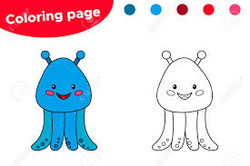 Thousands of coloring pages and printable pages of cartoon characters. Educational Game For Preschool Kids Printable Coloring Page Royalty Free Cliparts Vectors And Stock Illustration Image 125178822