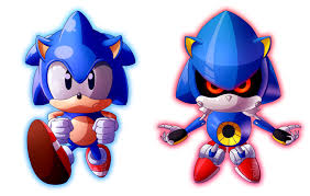 Sonic Vs Metal Sonic Sonic Classic Sonic Sonic Art