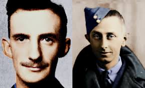 FORMER HOME: A sign showing the streets named after aircraft they flew and  former personnel in an estate built