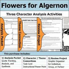 Flowers For Algernon Character Worksheets Teaching