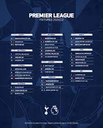 Tv schedule, live stream & epl table 2021/22. Tottenham Hotspur 2021 22 Premier League Season Complete Fixtures