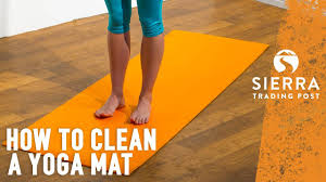 yoga mat how to clean sanitize