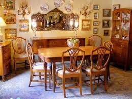It was passed down in the family from family member who lived in this home in the 1930's. Antique 1930 S Satinwood Dining Room Suite Traditional Dining Room Sets Dining Room Suites Dining Furniture Sets