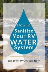 Rv fresh water tank maintenance. Sanidumps How To Sanitize Your Rv Water System