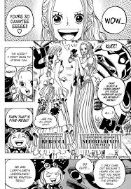 Komik manga one piece manga1017. All 3 Girls Indebted To Luffy San Meet At The Reverie One Piece Chapter Manga Anime One Piece One Piece Manga