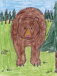 How To Draw A Grizzly Bear Art Projects For Kids Kids Art Projects Bear Art Art Projects