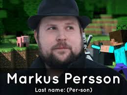 When the game was first being developed in java for the pc, the developer behind the game (markus notch persson) actually called it cave game. Markus Persson Ella And Vivian By Ellasakai