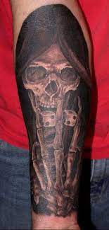 Grim Reaper Tattoos Grim Reaper Tattoo Reaper Tattoo Evil Tattoos