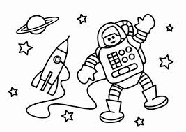 Malvorlage Astronaut Kostenlose Ausmalbilder Zum Ausdrucken