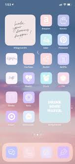 Dreamy Pastel Iphone App Icons Minimalist Ios 14 App Icon Bundle Aesthetic Ios14 Widget Covers Personalized Iphone Home Screen Apps App Icon Homescreen Inspiration App