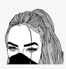 Anime drawing is a favourite among young and the old. Eyes Drawing Cartoon And Parts Anime Step By Tutorial Outline Drawings Of Girl Hd Png Download Transparent Png Image Pngitem