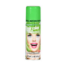 Schwarzkopf live pastel spray temporary hair colour apricot cotton candy blue. Halloween Temporary Hair Color Spray Green Walmart Com Walmart Com
