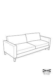 Summary of contents for ikea karlstad. Hammarn Sofa Bed Instructions Sofa Bed