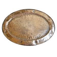 Roycroft tray, letter rack and matchbox holder, hammered copper, impressed mark, largest is 5.5w x 3h. Best Hammered Copper Tray For Sale On 1stdibs