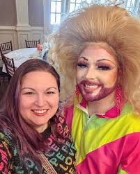 Drag me to brunch! We had a blast yesterday at @springsideinn's fundraiser  for @upstate_golisano_childrens_hos with @ms.drips @thehoneychew  @therhealistic @dlaudisi22 and other drag kings and queens. Plus I was so  excited to see