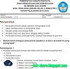 Bicara tentang soal tema 6 kelas 5 revisi 2017 semester 2 sebenarnya sama dengan revisi 2018. Soal Ph Kelas 3 Tema 5 Sub Tema 1 K13 Revisi 2018 Dikdasmen Info