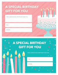 We did not find results for: Birthday Gift Certificate Bright Design