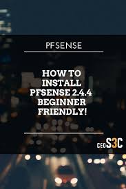 How To Install Pfsense 2 4 4 Beginner Friendly Beginners Installation Tutorial