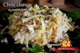 Chou Chinois Au Jambon Fume En 2020 Chou Chinois Recettes De Cuisine Chou Chinois Recette