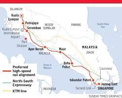 Google distance may vary from our crow fly distance. Singapore Kl High Speed Rail What To See Where To Shop At Each Stop Travel News Top Stories The Straits Times