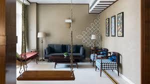Wooden garden swing wooden swings indian home interior home interior design cap drawing room swing indoor swing swing design bungalow house design. This Home In Gurgaon Pays An Ode To South India With Its Interiors Architectural Digest India