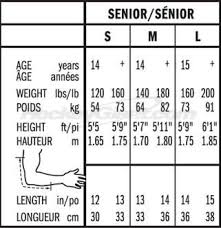 Bauer Shoulder Pad Sizing Chart Bedowntowndaytona Com