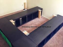 Expedit Queen Platform Bed Expedit Ikea Et Detournement Meuble Ikea